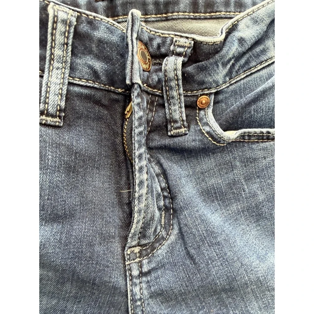 Silver Jeans Co Suki Capri Jeans Womens 26 Blue Med Wash Mid Rise 26x23.5 Denim